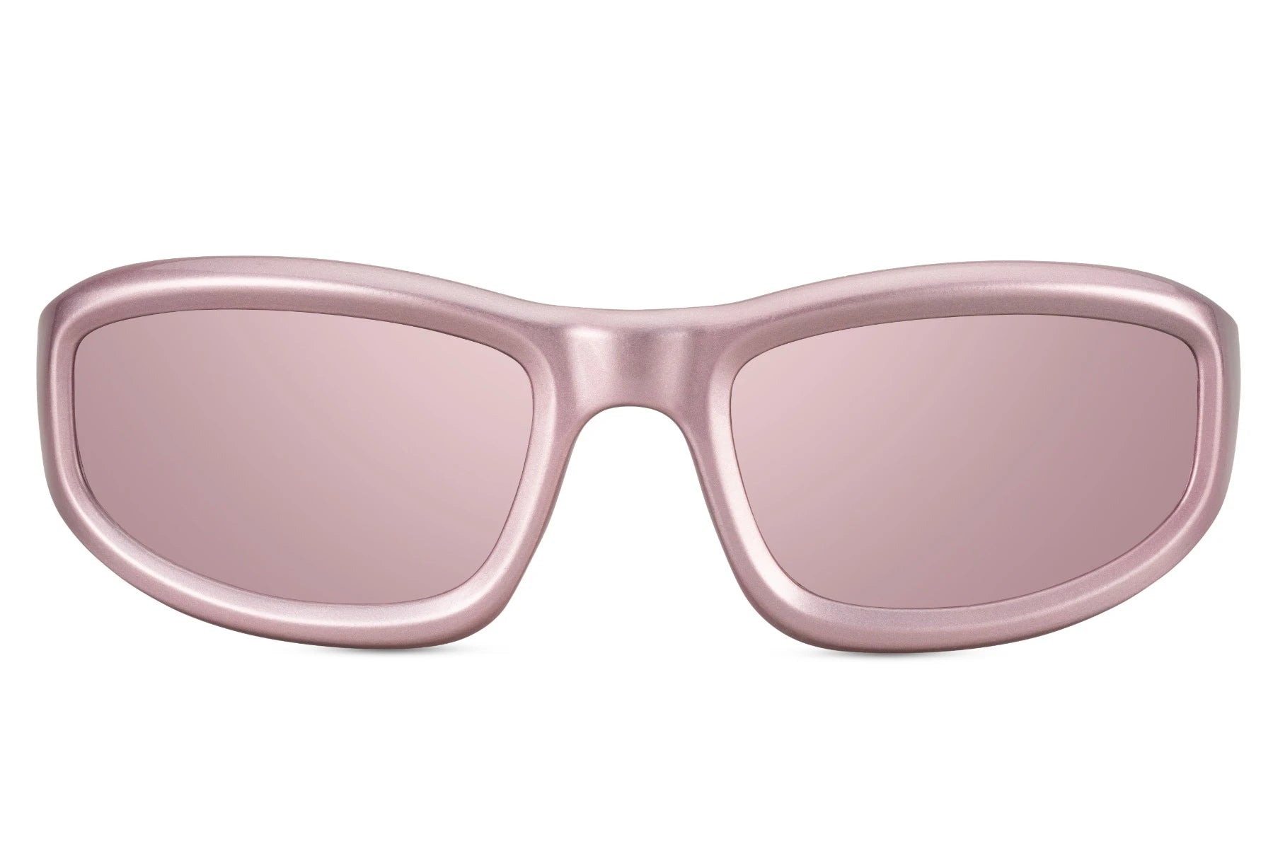 Klassiske hurtigbriller lilla glas og stel front