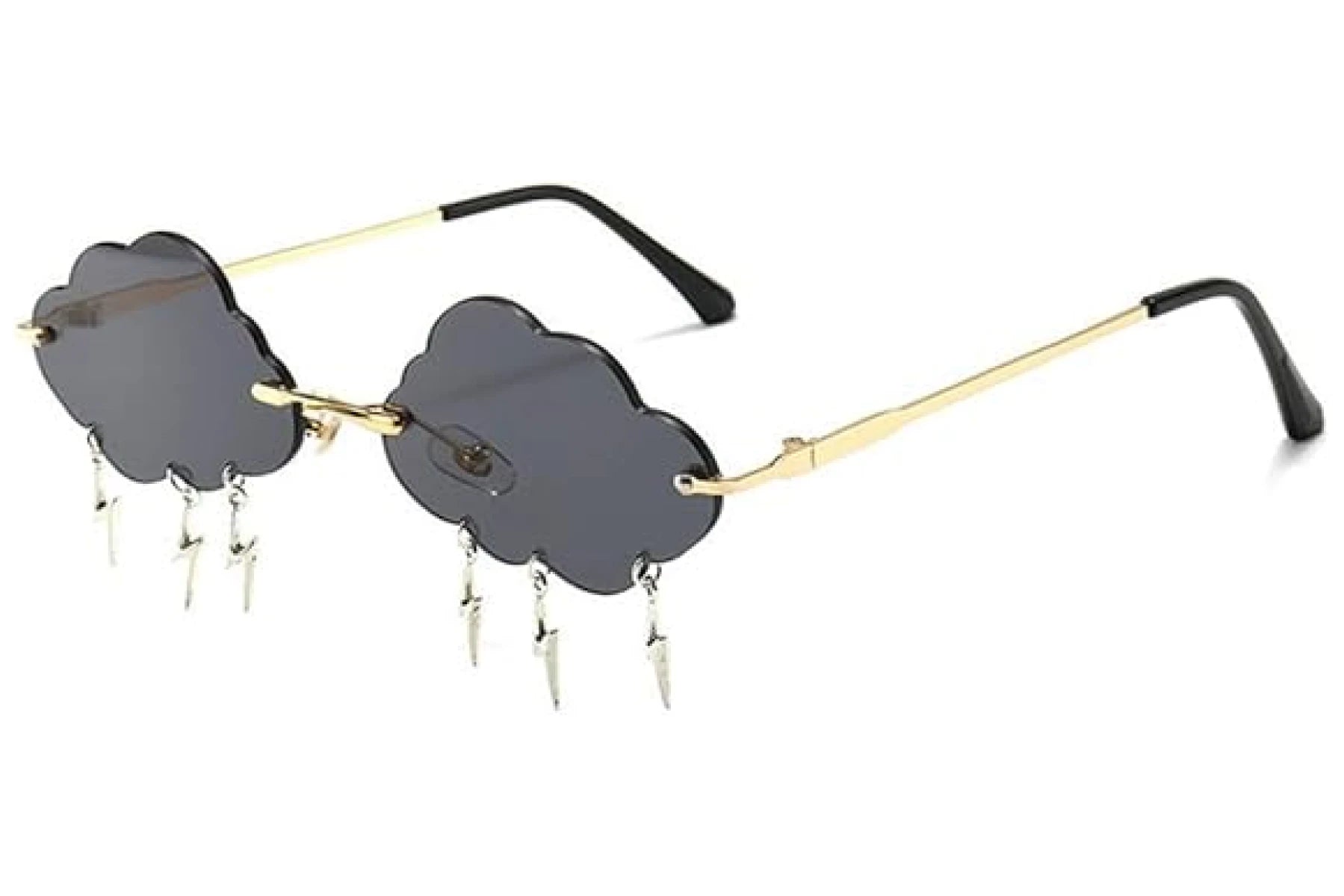 Tordensky hurtigbriller solbriller sort set fra siden