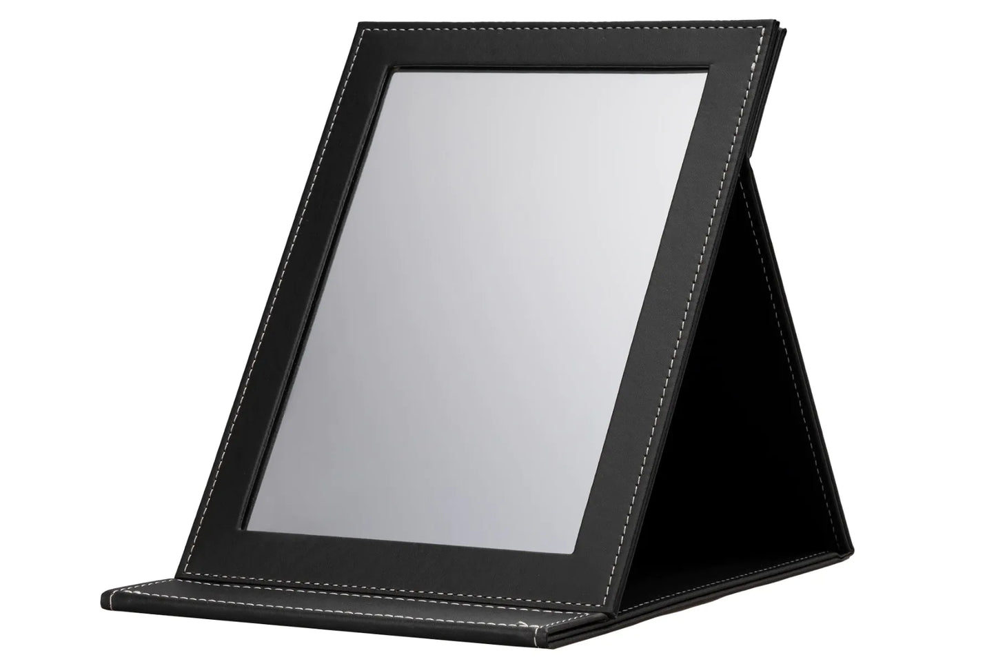 Foldbart spejl til solbriller åben