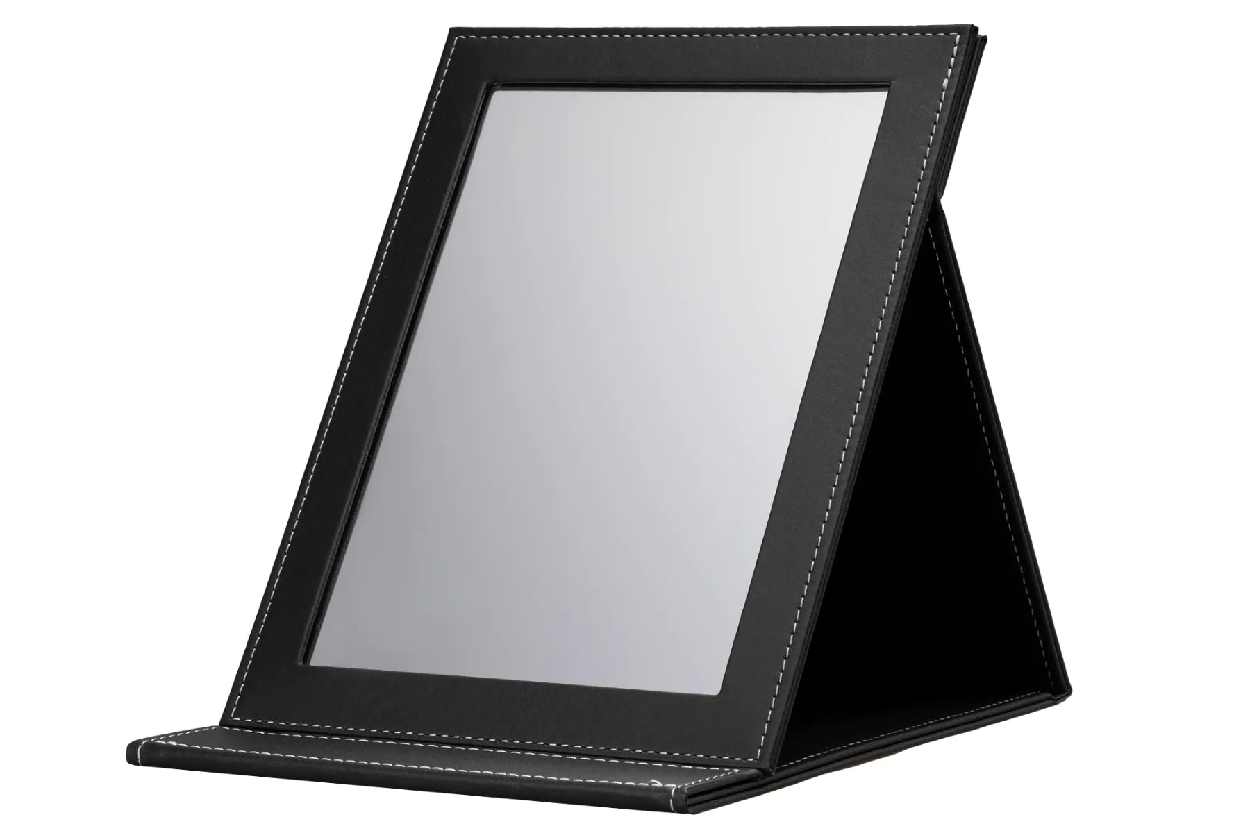 Foldbart spejl til solbriller åben