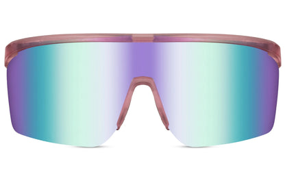 Hurtige cykelbriller med lilla glas og stel 2